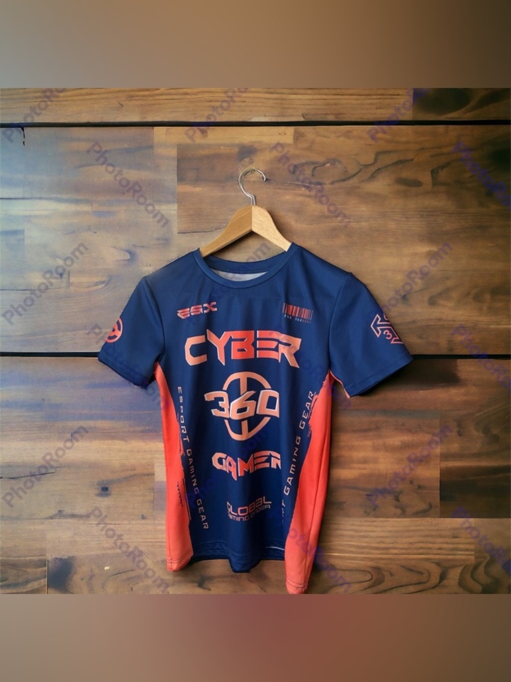 ESPORTS Gaming Gear CYBER 360 GAMER Kids Boys Girls T-Shirt Size Large Jersey